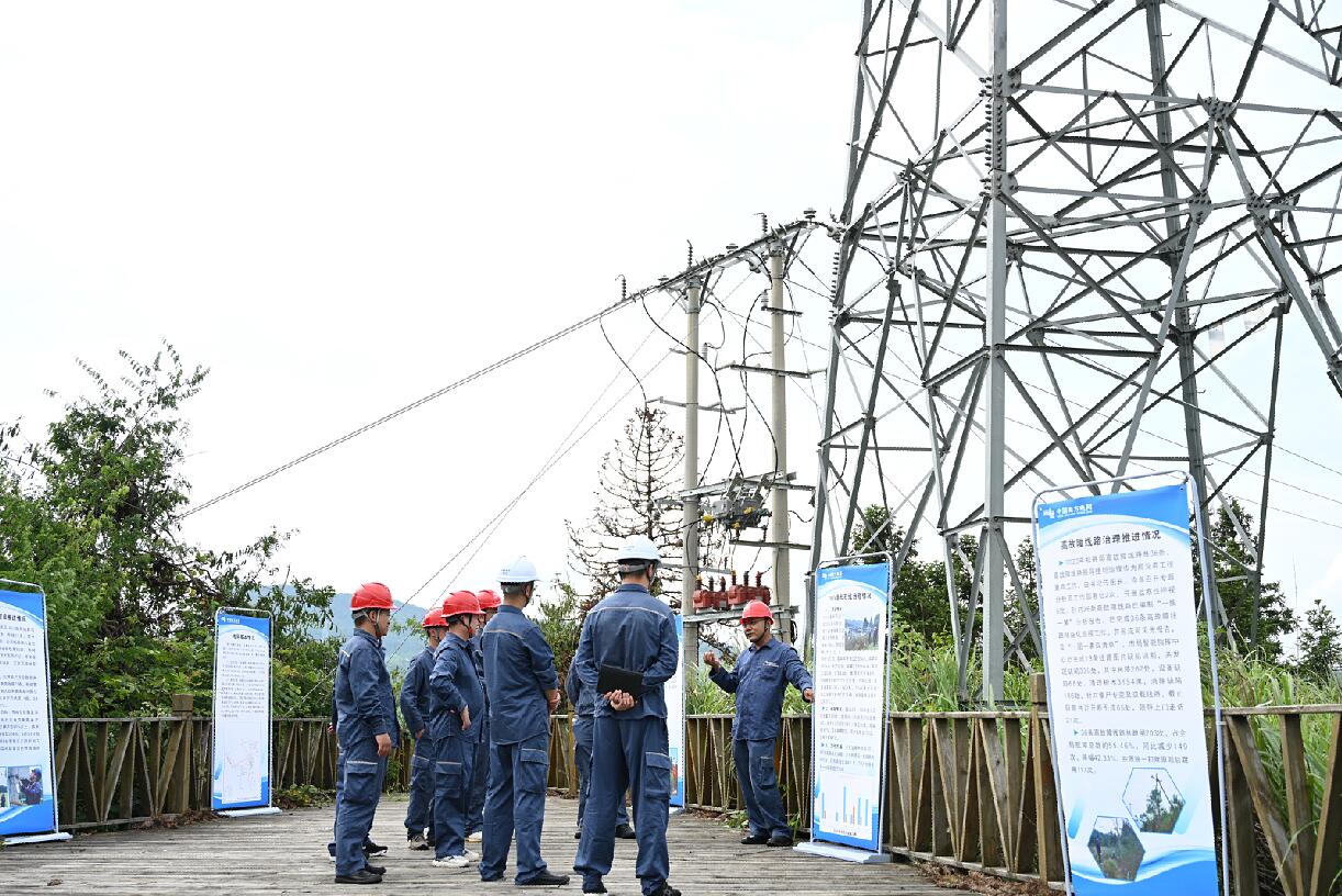 贵州电网公司副总经理张衡到松桃调研生产建设及高故障线路治理工作