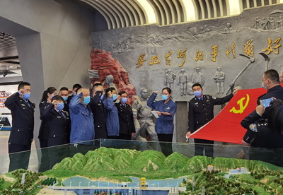 国网刘家峡水电厂与永靖县公安局开展共建联建活动