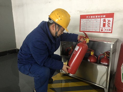 国能四川江油发电厂组织开展消防器材专项检查