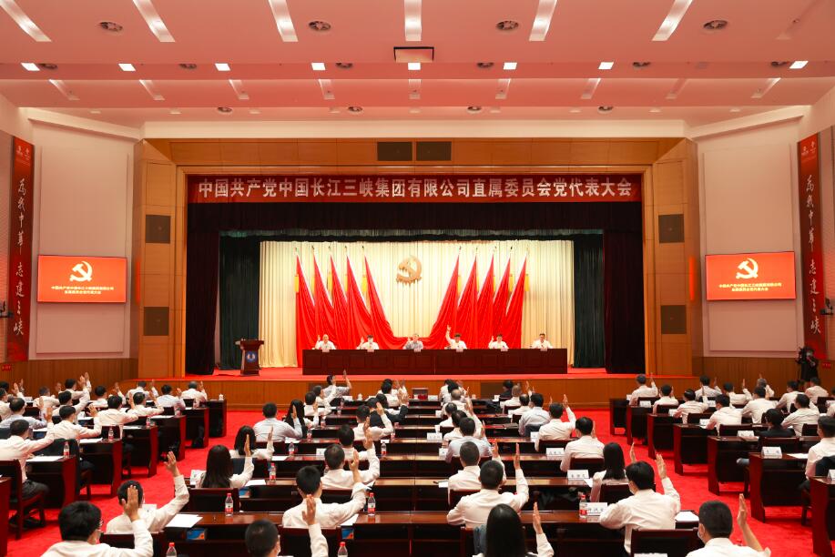 三峡集团直属党委选举产生出席湖北省第十二次党代会代表