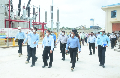 缅甸国家副主席梭温高度评价皎漂燃气电站项目