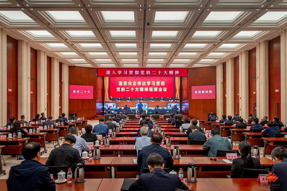 国资委党委召开国资央企传达学习贯彻党的二十大精神视频会议