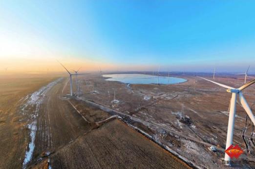 国华投资吉林百万千瓦风电项目全容量并网