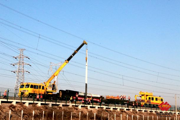 国家能源集团朔黄铁路黄万线电气化改造全面进入施工阶段