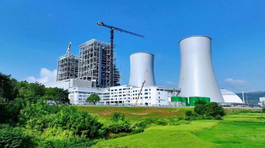 湖南岳阳电厂2×100万千瓦新建项目1号机组投运